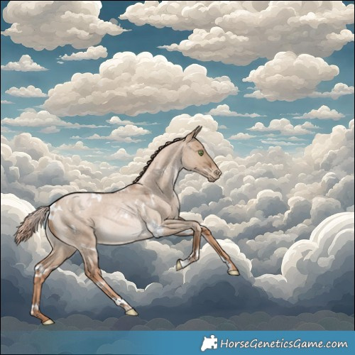 Horse Color:White Spotted Liver Red Dun Roan Pearl 