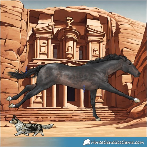 Horse Color:Platinum Brown 