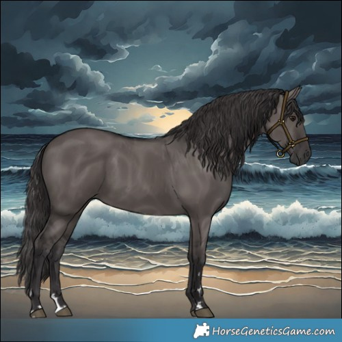 Horse Color:Smoky Grullo