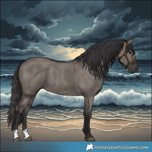 Horse Color:Smoky Grullo 