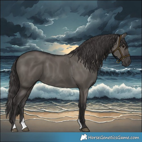Horse Color:Smoky Grullo