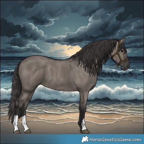 Horse Color:Smoky Grullo