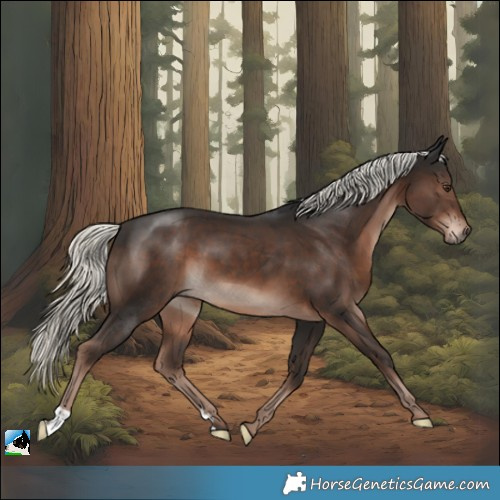 Horse Color:Liver Chestnut Mushroom