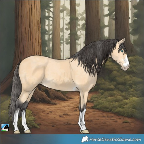 Horse Color:Buckskin Merle