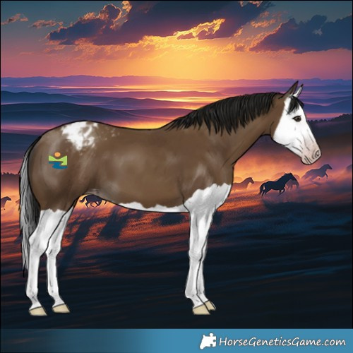 Horse Color:Gray Classic Champagne Splash Appaloosa