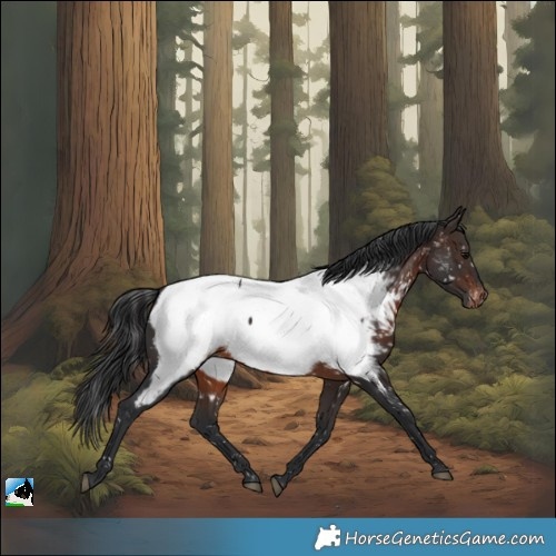 Horse Color:Brown Near Fewspot
