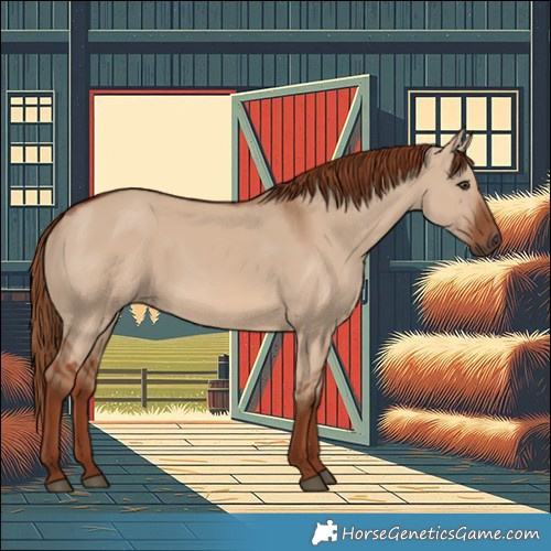 Horse Color:Red Dun 