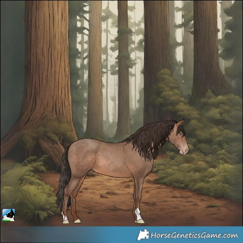 Horse Color:Sable Champagne 