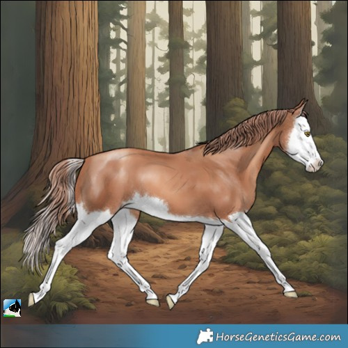 Horse Color:Gold Champagne Splash 