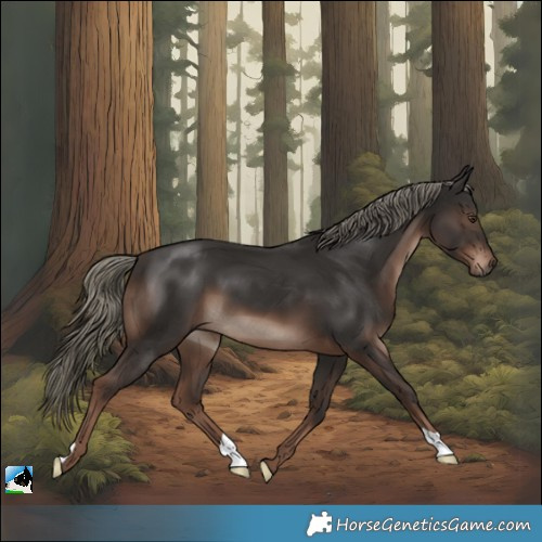 Horse Color:Liver Chestnut Mushroom