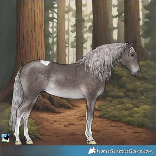 Horse Color:Platinum Chocolate Palomino Tobiano Rabicano 