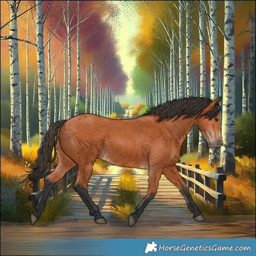 Horse Color:Bay 