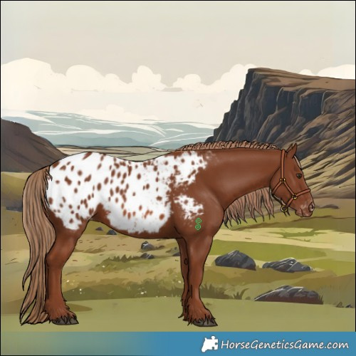 Horse Color:Chestnut Blanket