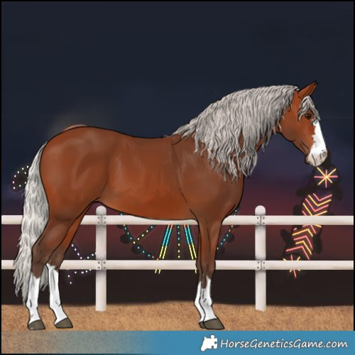 Horse Color:Silver Brown