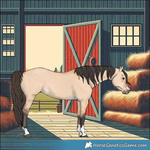 Horse Color:Bay Dun