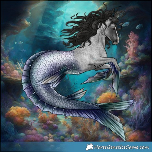Horse Color:Gray Blue Roan Splash 