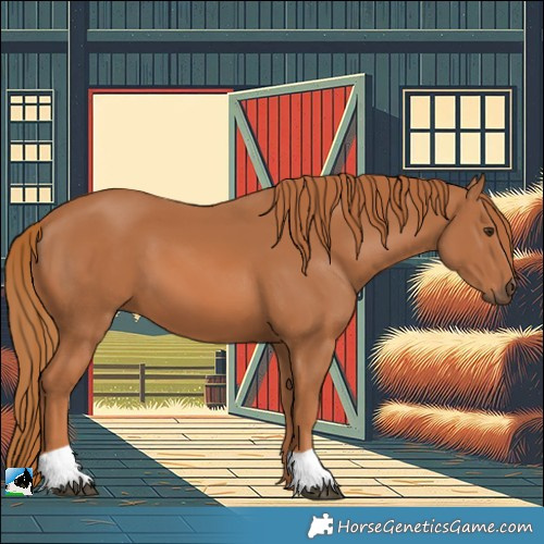 Horse Color:Chestnut 