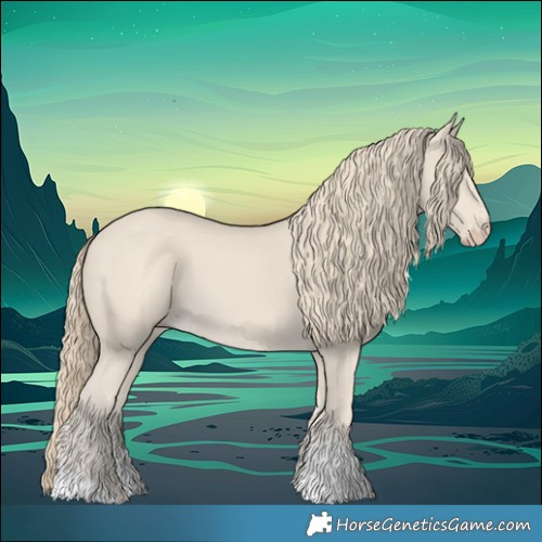 Horse Color:Smoky Creme 
