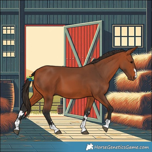 Horse Color:Bay 