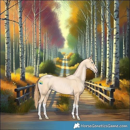 Horse Color:Buckskin Pearl Splash