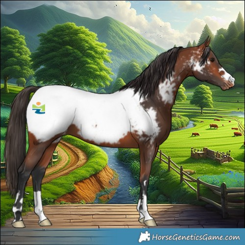 Horse Color:Bay Near Fewspot