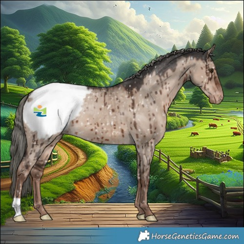 Horse Color:Liver Red Dun Mushroom Appaloosa Brindle