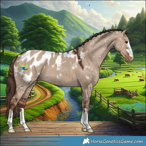 Horse Color:Liver Red Dun Blanket 