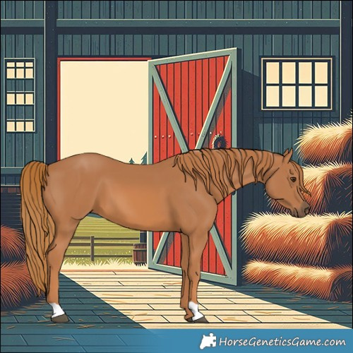 Horse Color:Chestnut 