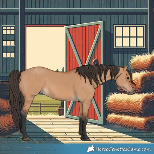Horse Color:Bay Dun