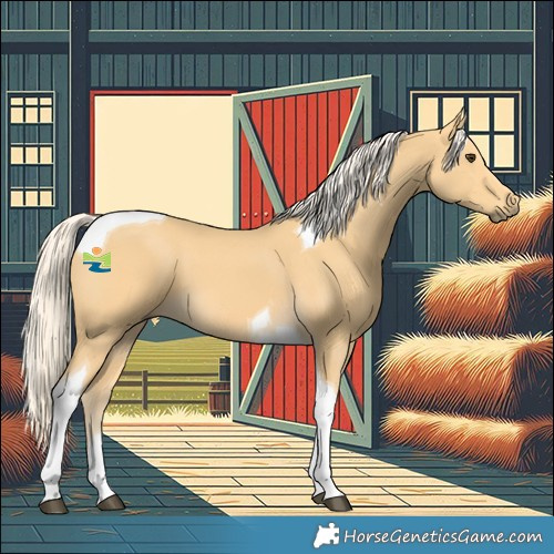 Horse Color:Palomino Tobiano