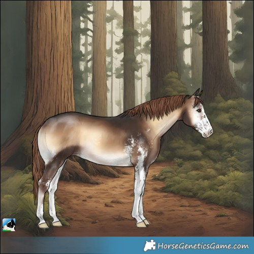 Horse Color:Liver Red Onyx Sabino Rabicano