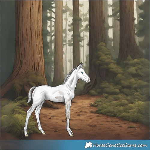 Horse Color:Brown Dun Harlequin Merle