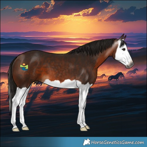 Horse Color:Gray Bay Splash 