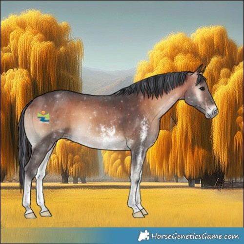 Horse Color:Painted Brown Onyx Sabino