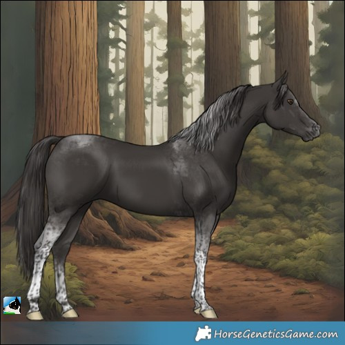 Horse Color:Platinum Liver Chestnut Tobiano