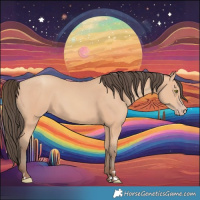 Horse Color:Amber Champagne