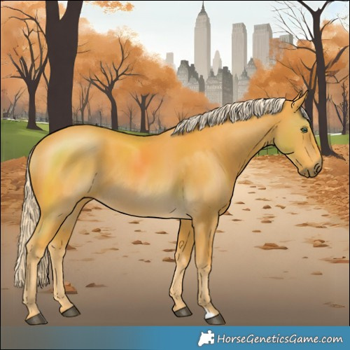 Horse Color:Palomino
