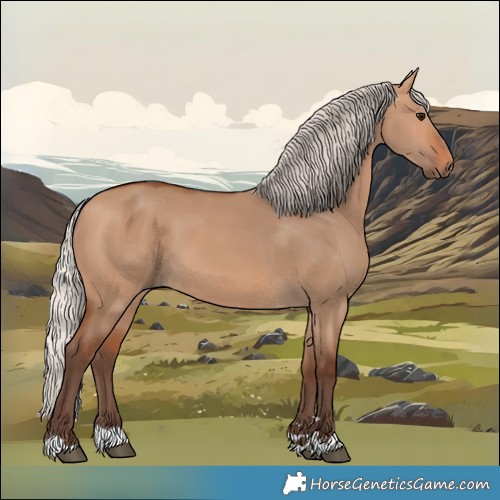 Horse Color:Silver Bay Dun 