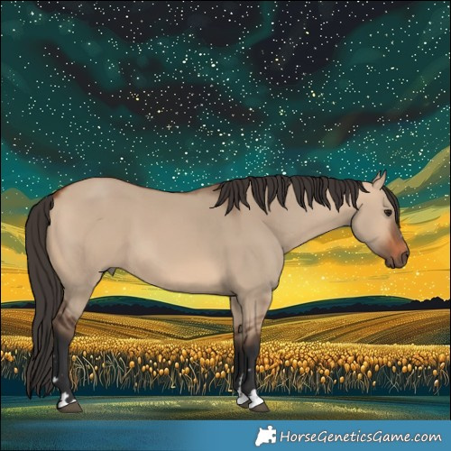 Horse Color:Bay Dun