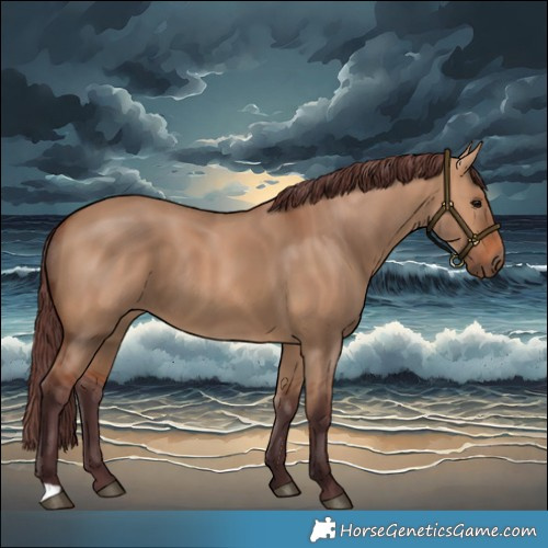 Horse Color:Chocolate Bay Dun
