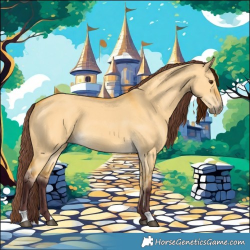 Horse Color:Chocolate Buckskin Dun