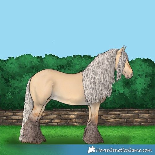 Horse Color:Chocolate Silver Buckskin Dun