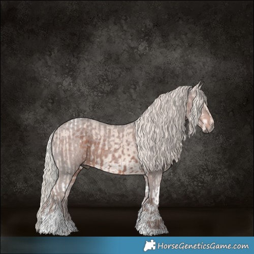 Horse Color:Silver Grullo Tobiano  and Silver Black Tobiano 
