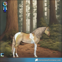 Horse Color:Chocolate Palomino Dun Tobiano Rabicano 