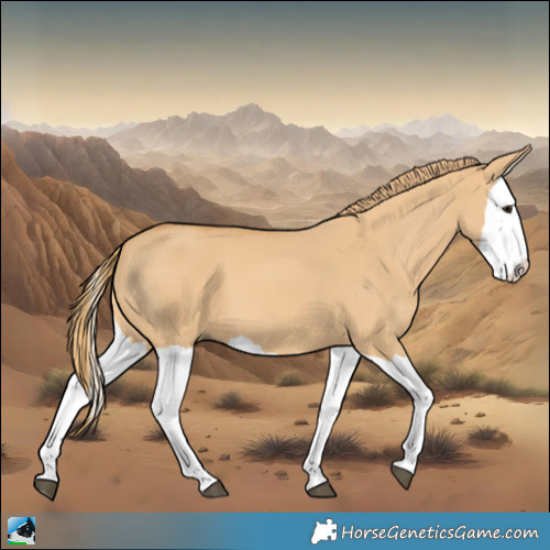 Horse Color:Red Dun Splash