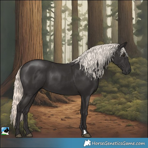 Horse Color:Liver Chestnut Mushroom 