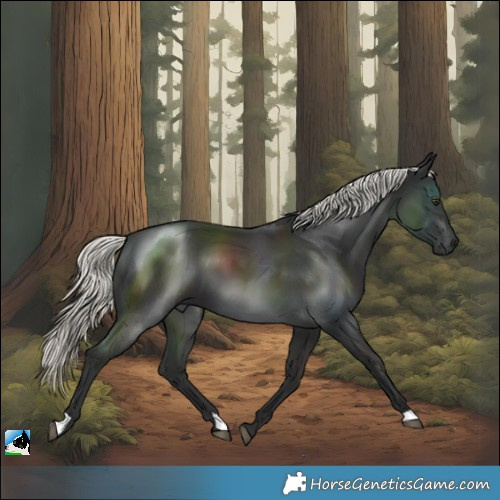 Horse Color:Liver Chestnut Mushroom 