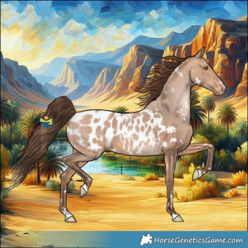 Horse Color:White Spotted Amber Champagne Blanket 