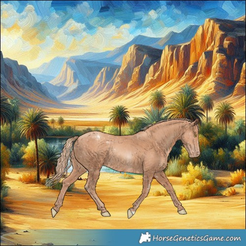 Horse Color:Gold Champagne Varnish