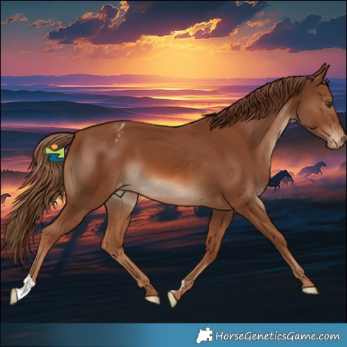 Horse Color:Chestnut Appaloosa 